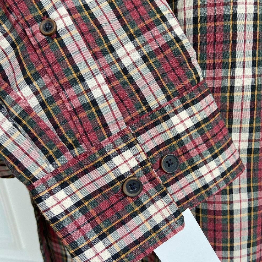 Arrow Blazer Plaids Long Sleeve Button Up Shirt - Picture 5 of 7